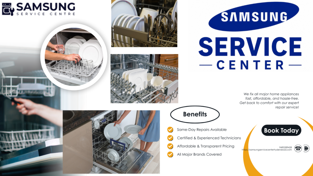 Samsung Dishwasher Repair Hyderabad by expert technician