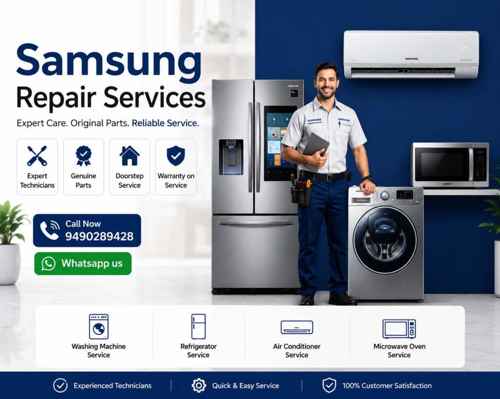 Samsung home appliance repair and maintenance Hyderabad