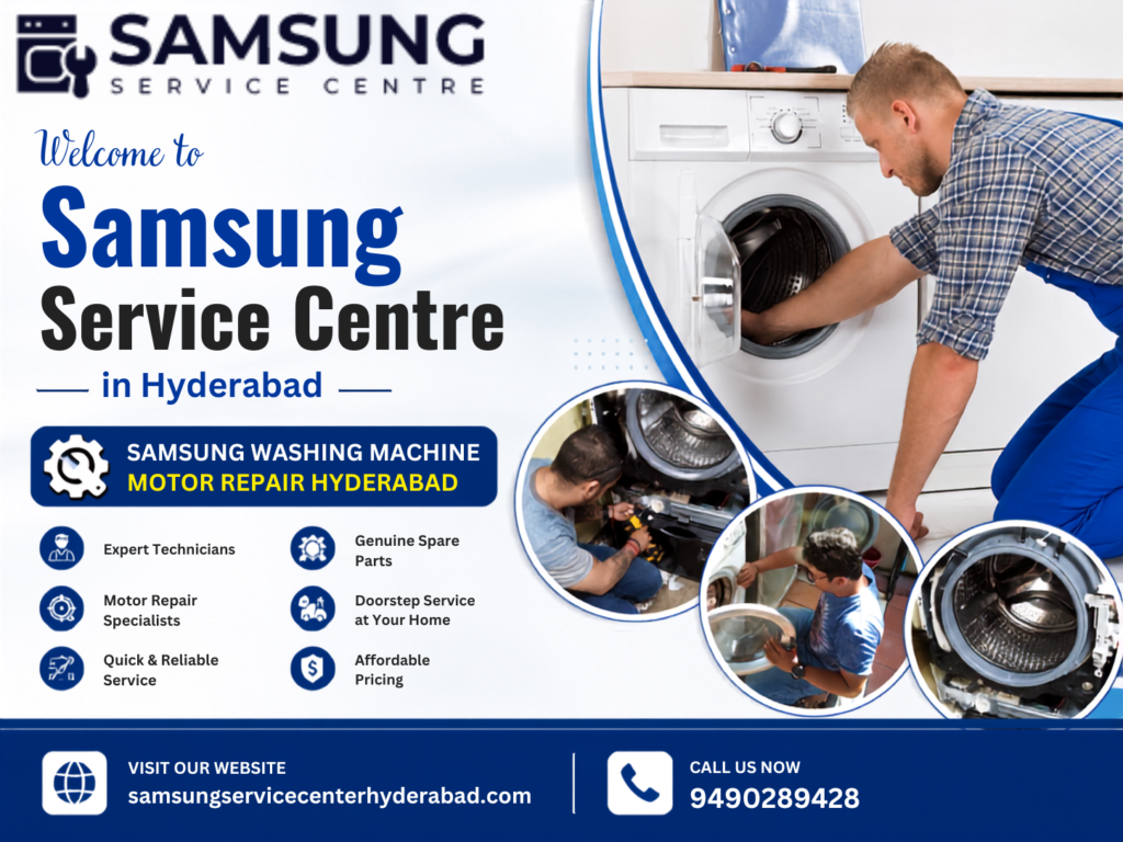 Expert Samsung Washing Machine Motor Repair Service in Hyderabad