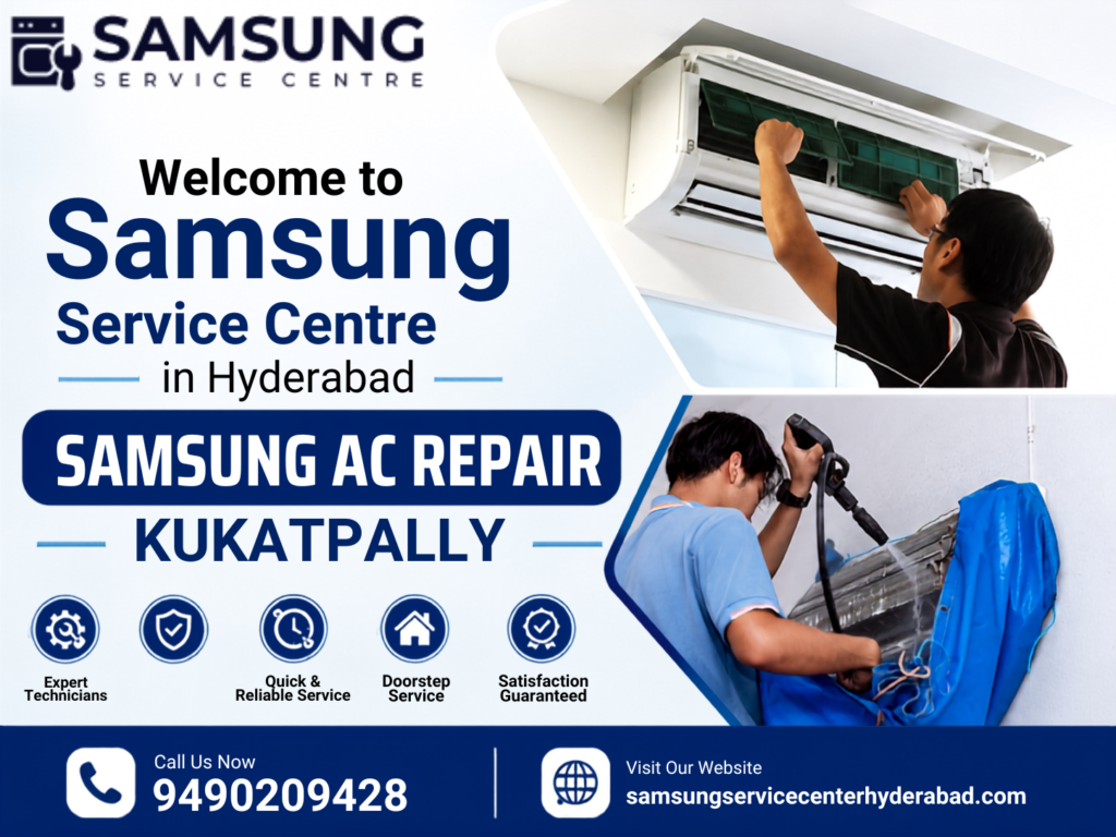 Expert Samsung ac repair Kukatpally with doorstep repair