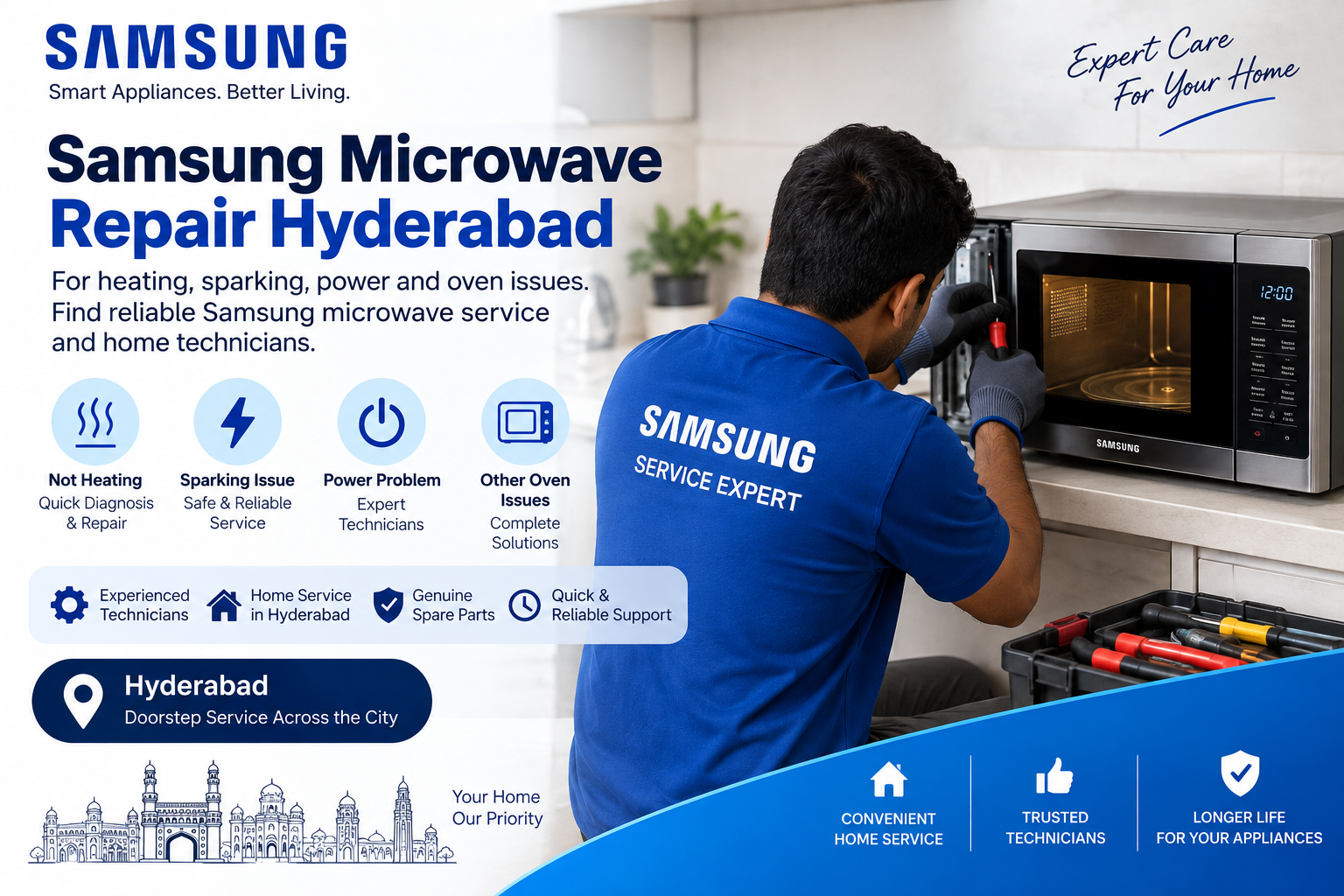Samsung microwave repair service in Hyderabad